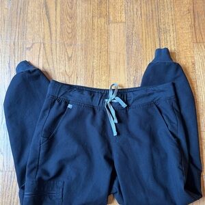 Figs Black Women's jogger scrub Pants